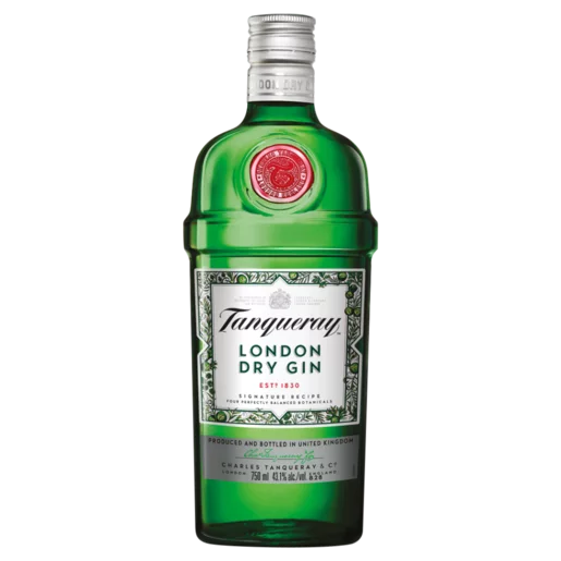 Tanqueray London Dry Gin Bottle 750ml_0