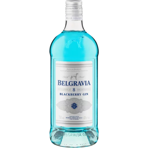 Belgravia Blackberry Gin Bottle 750ml_0