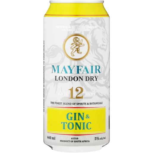 MAYFAIR Dry Gin And Tonic Can 440ml_0