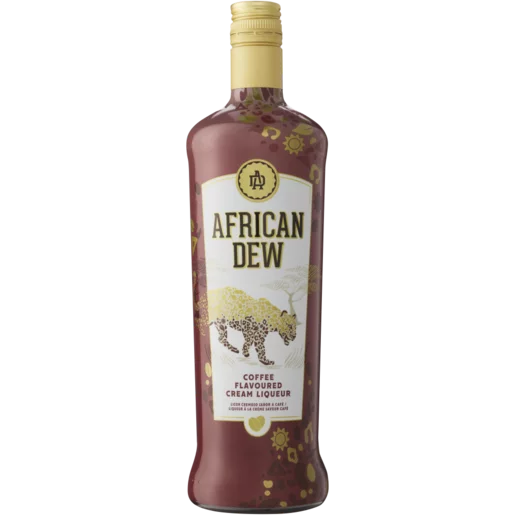 African Dew Coffee Flavoured Cream Liqueur Bottle 750ml_0