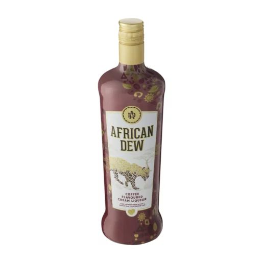 African Dew Coffee Flavoured Cream Liqueur Bottle 750ml_1