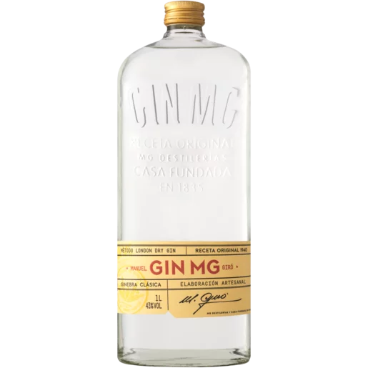 GIN MG London Dry Gin Bottle 1L_0