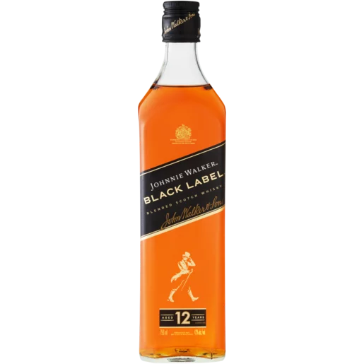 Johnnie Walker Black Label 12 Year Old Scotch Whisky Bottle 750ml_0