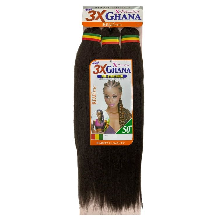 Ghana 3x Braiding Hair 50"_0