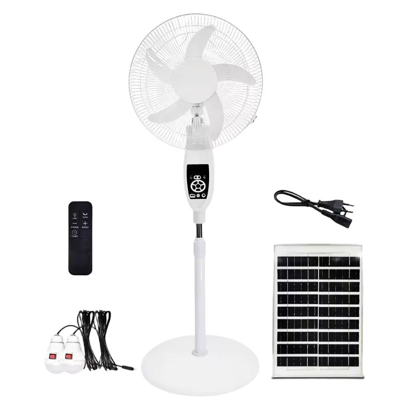 Solar Rechargeable Fan_0