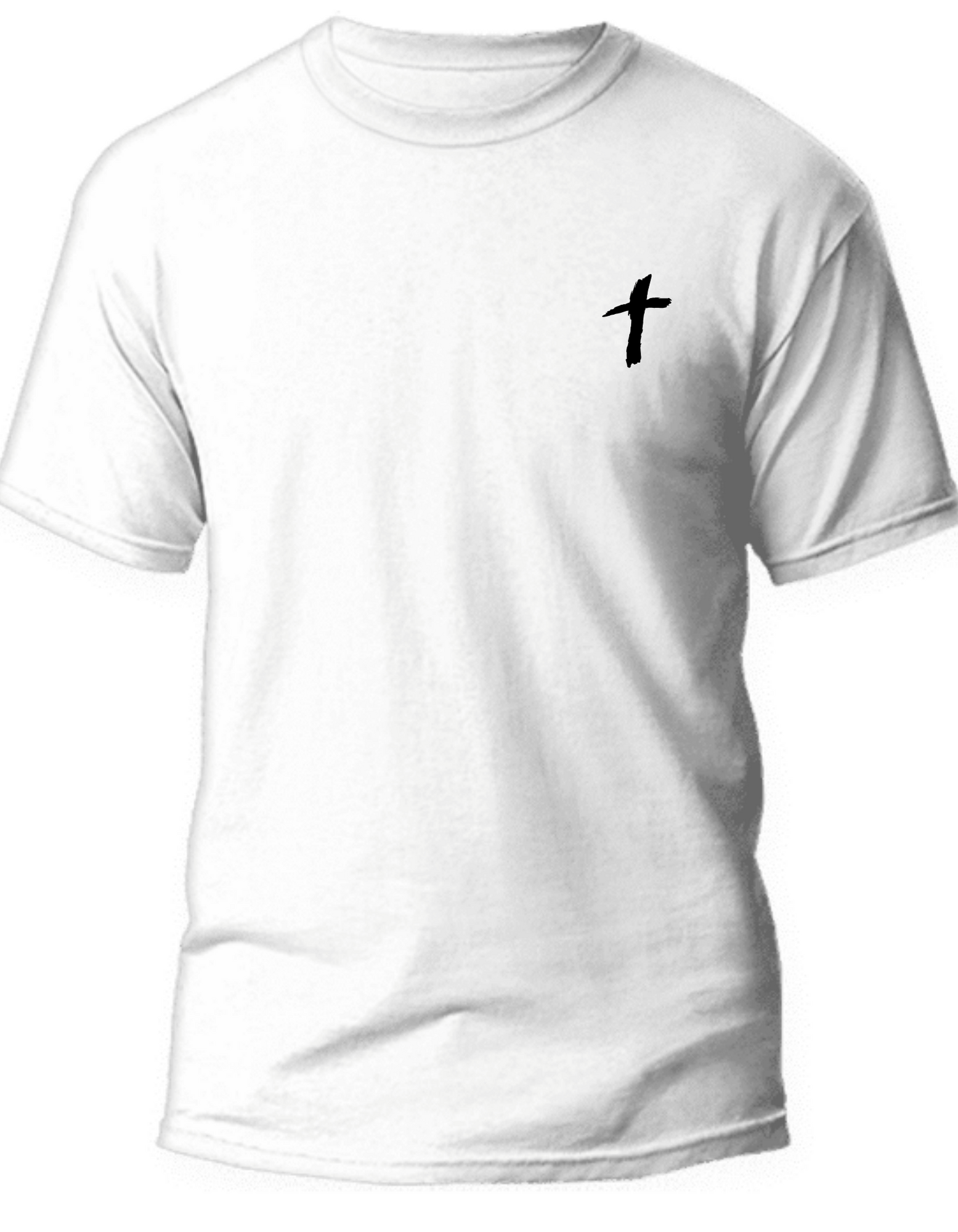 Cross Style Printed Tee_2