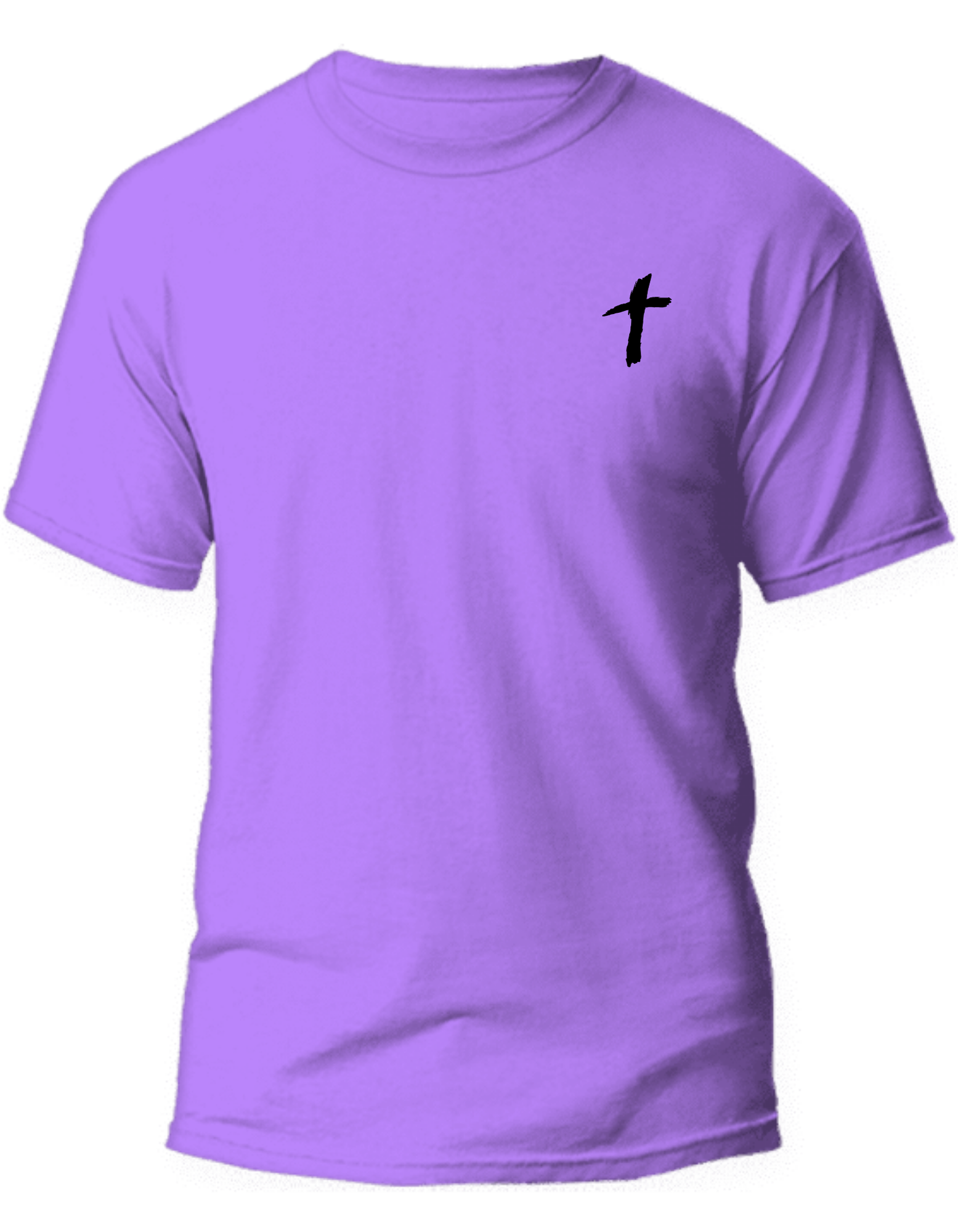 Cross Style Printed Tee_1