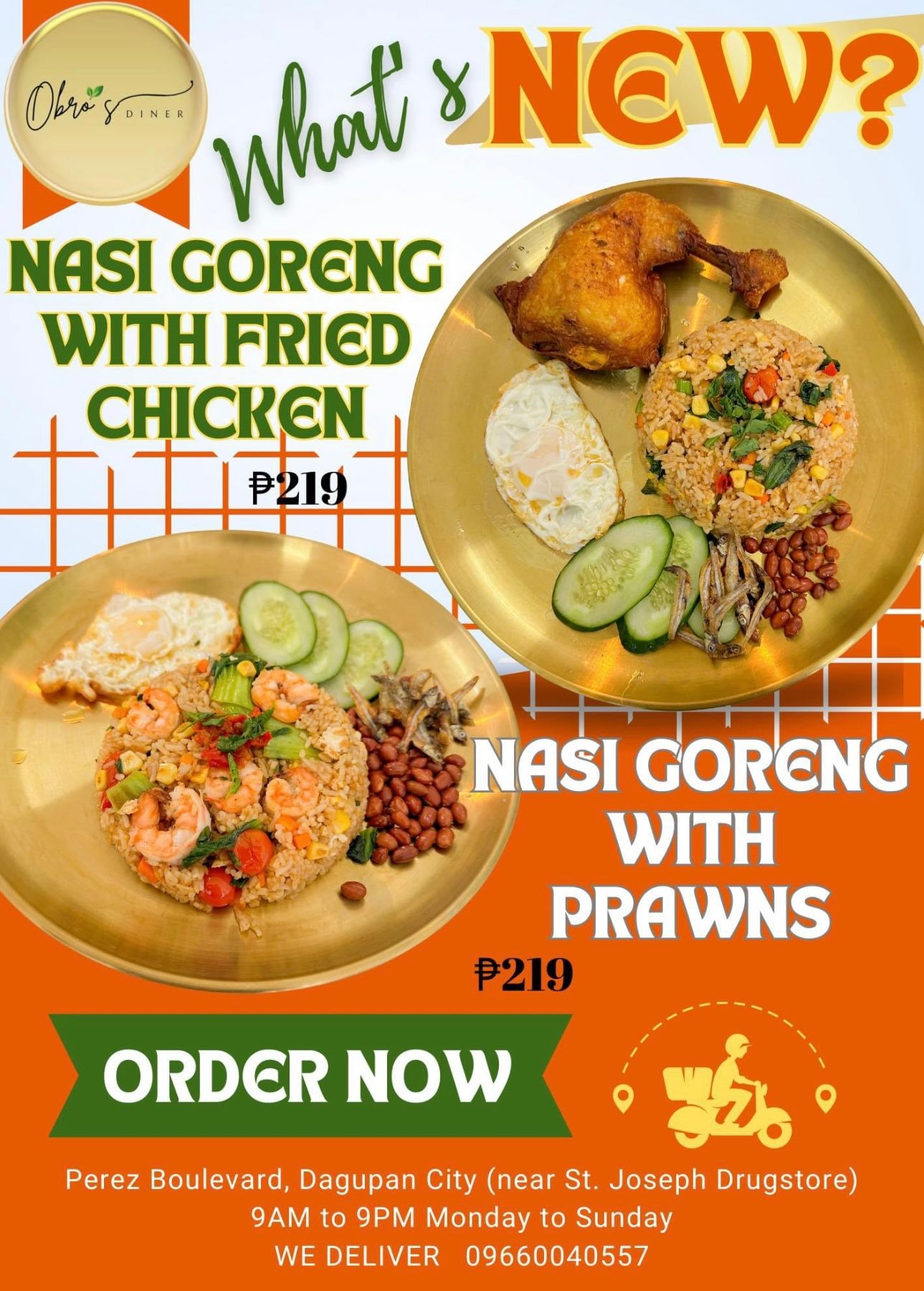 Nasi Goreng w/ Fried Chicken_0