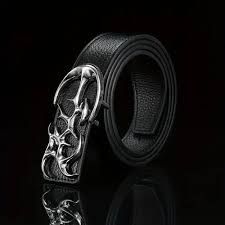 Ceinture en cuir marron_0