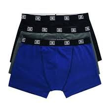 Pack de boxers - 2 pièces - Bleu et noir_0