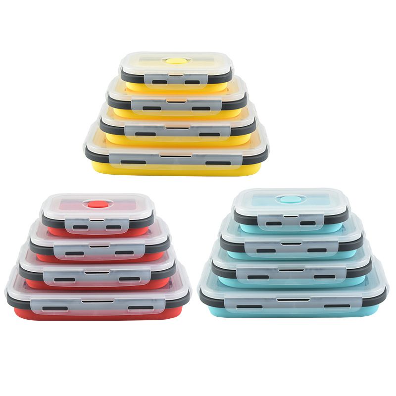 Silicone Folding Lunch Box & Storage Box_1