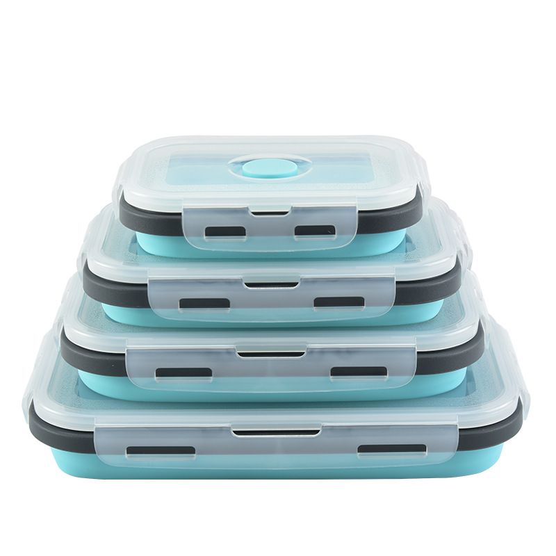 Silicone Folding Lunch Box & Storage Box_5