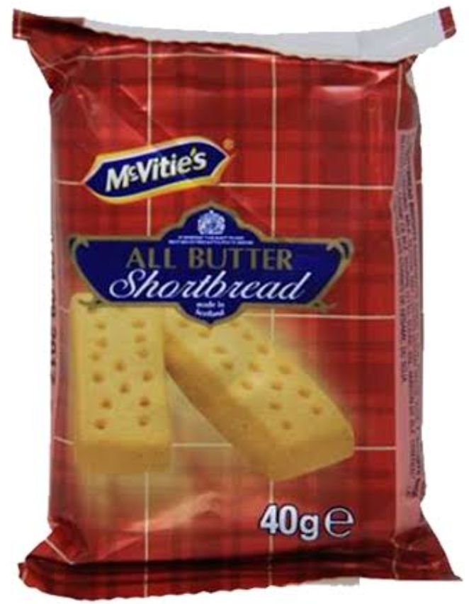 Mcvitie's all butter shortbread 40g_0