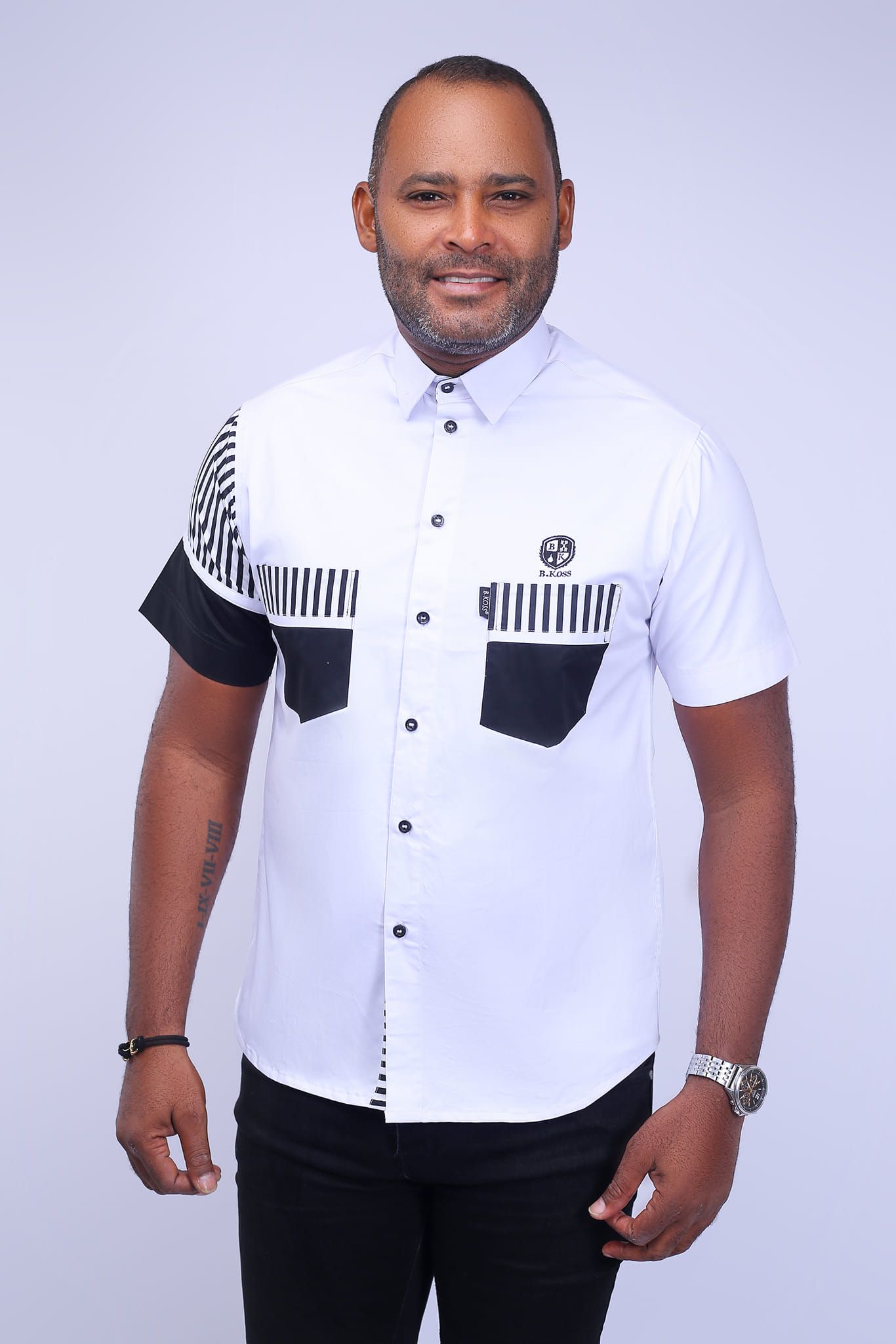 Chemise de luxe manches courtes_0