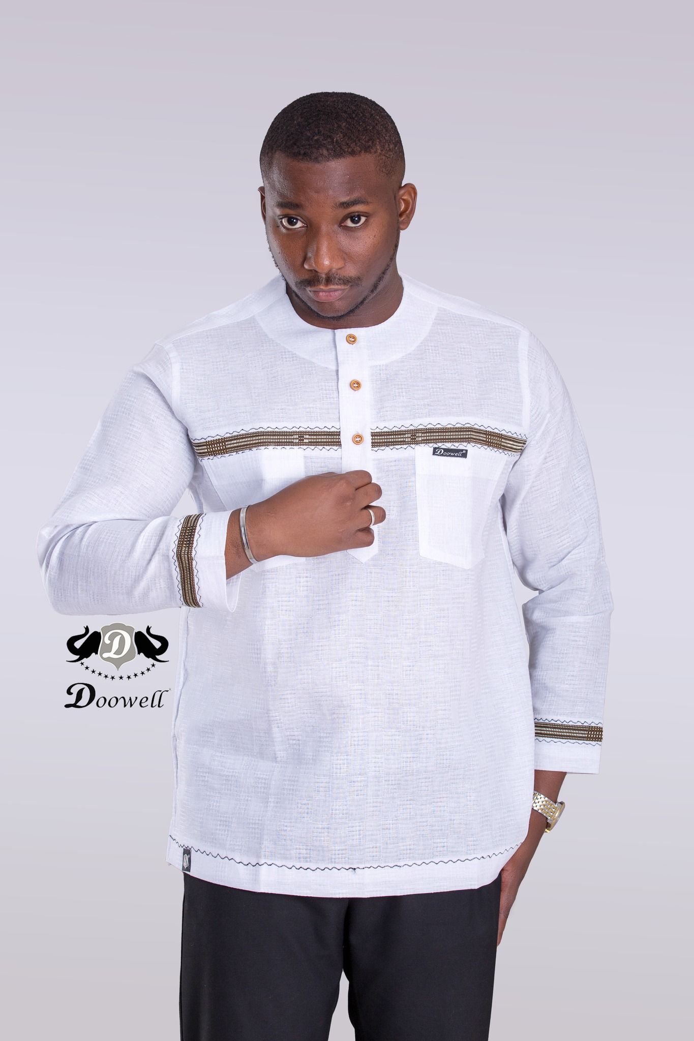 Chemise de luxe manches longues - DOOWELL_0