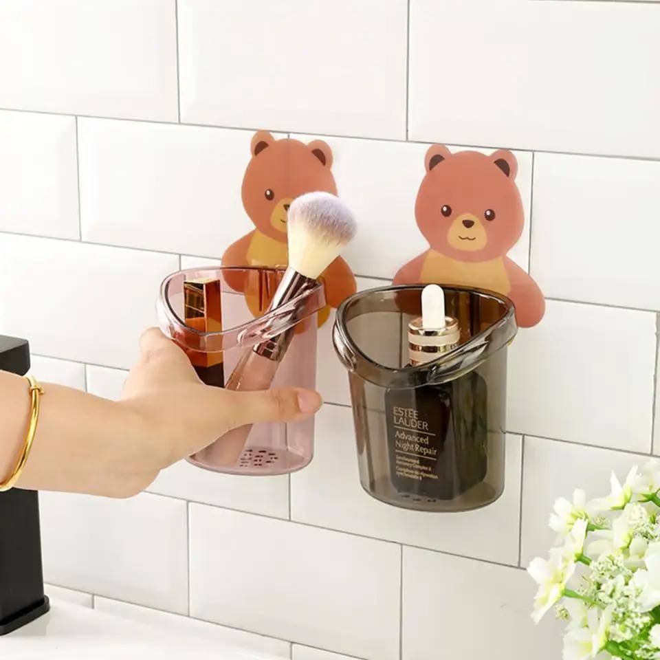 Teddy toothbrush holder _0