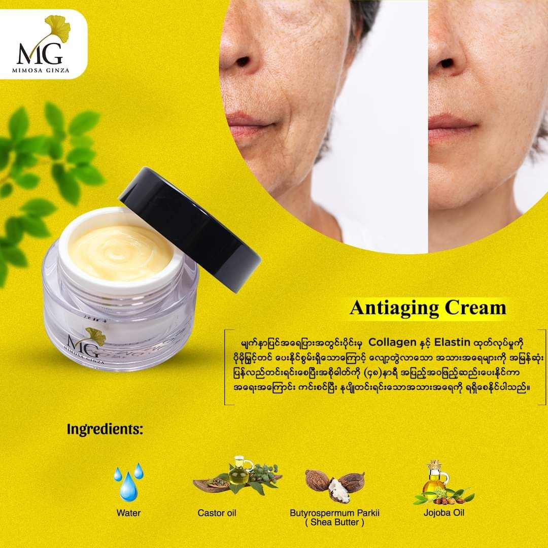 Mimosa Ginza_Anti Aging Cream_5