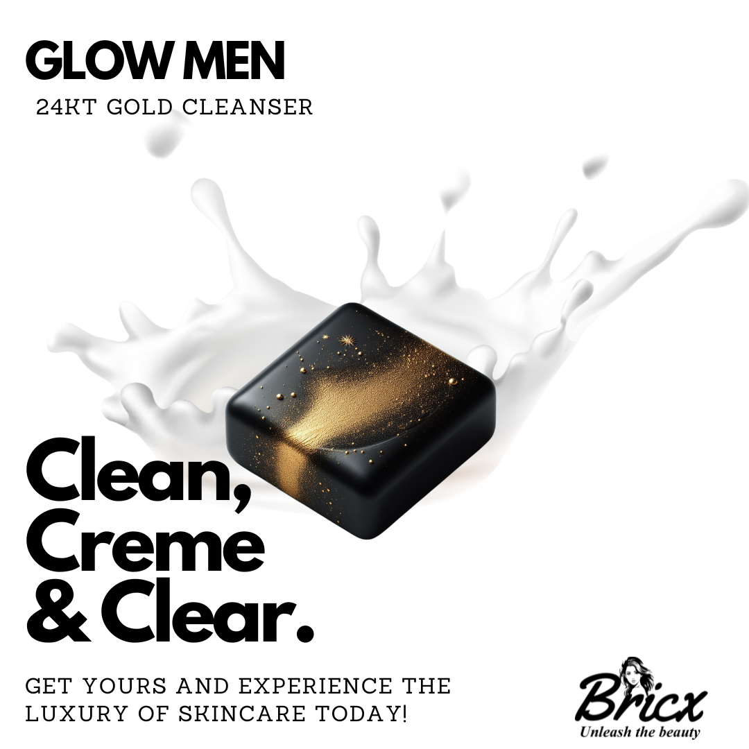 GLOWMEN- 24kt Men’s Gold Cleanser 55g_0