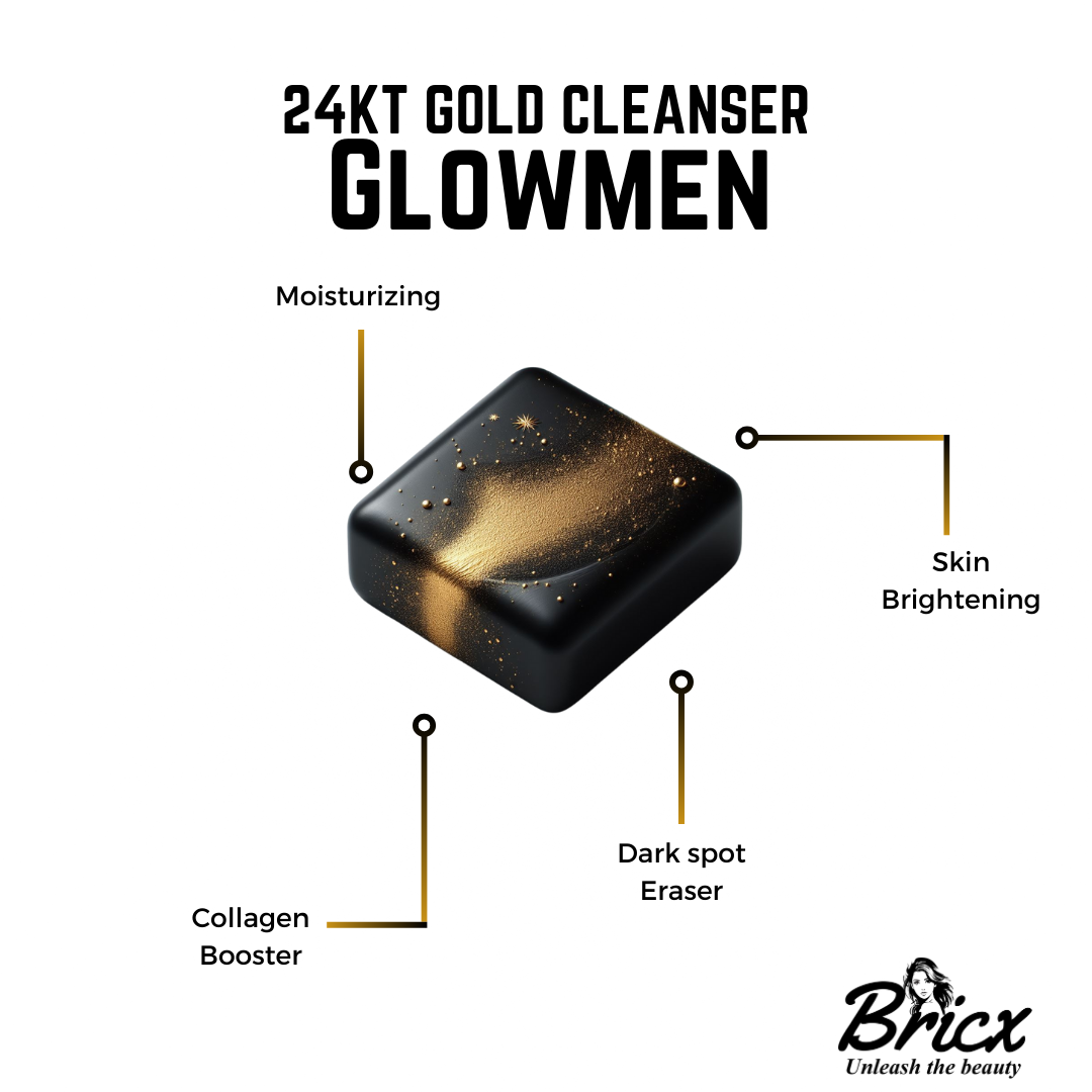 GLOWMEN- 24kt Men’s Gold Cleanser 55g_1