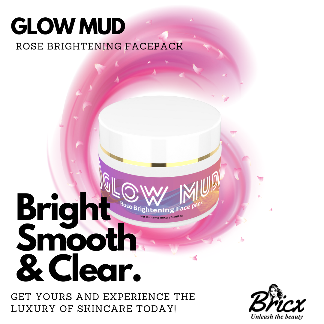 GLOWMUD - Rose Brightening facepack_0