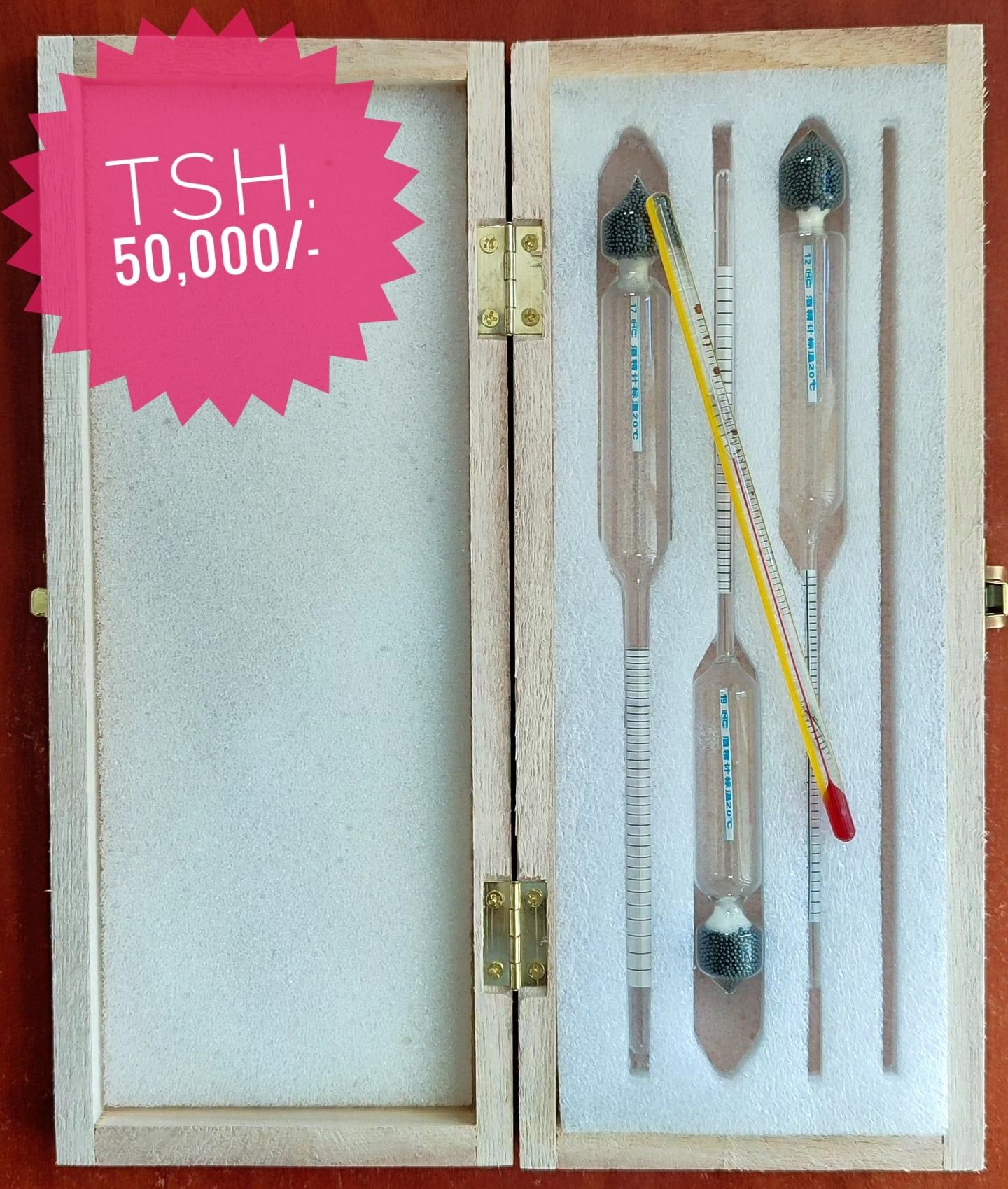 3 PCS Hydrometers/ Alcohol Tester (0-100%vol)_0