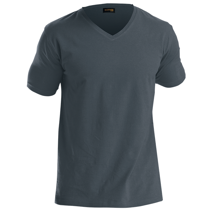 170g V-Neck Slim Fit T-Shirt_2