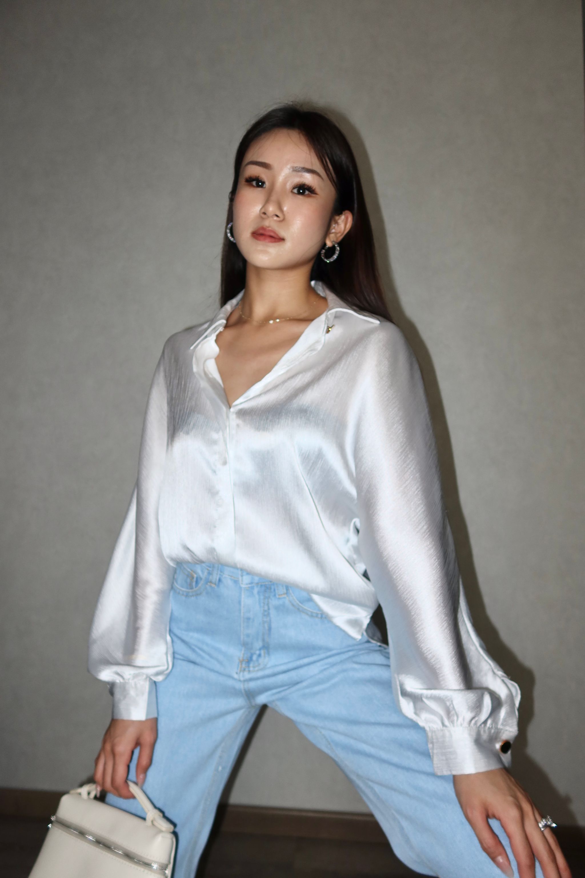 PLEATED SATIN BLOUSE_2