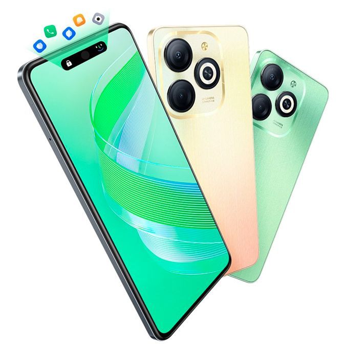 Infinix Smart 8 - 64Go + 3Go - 13 MP -2 SIM - 5000 MAh - Vert_1