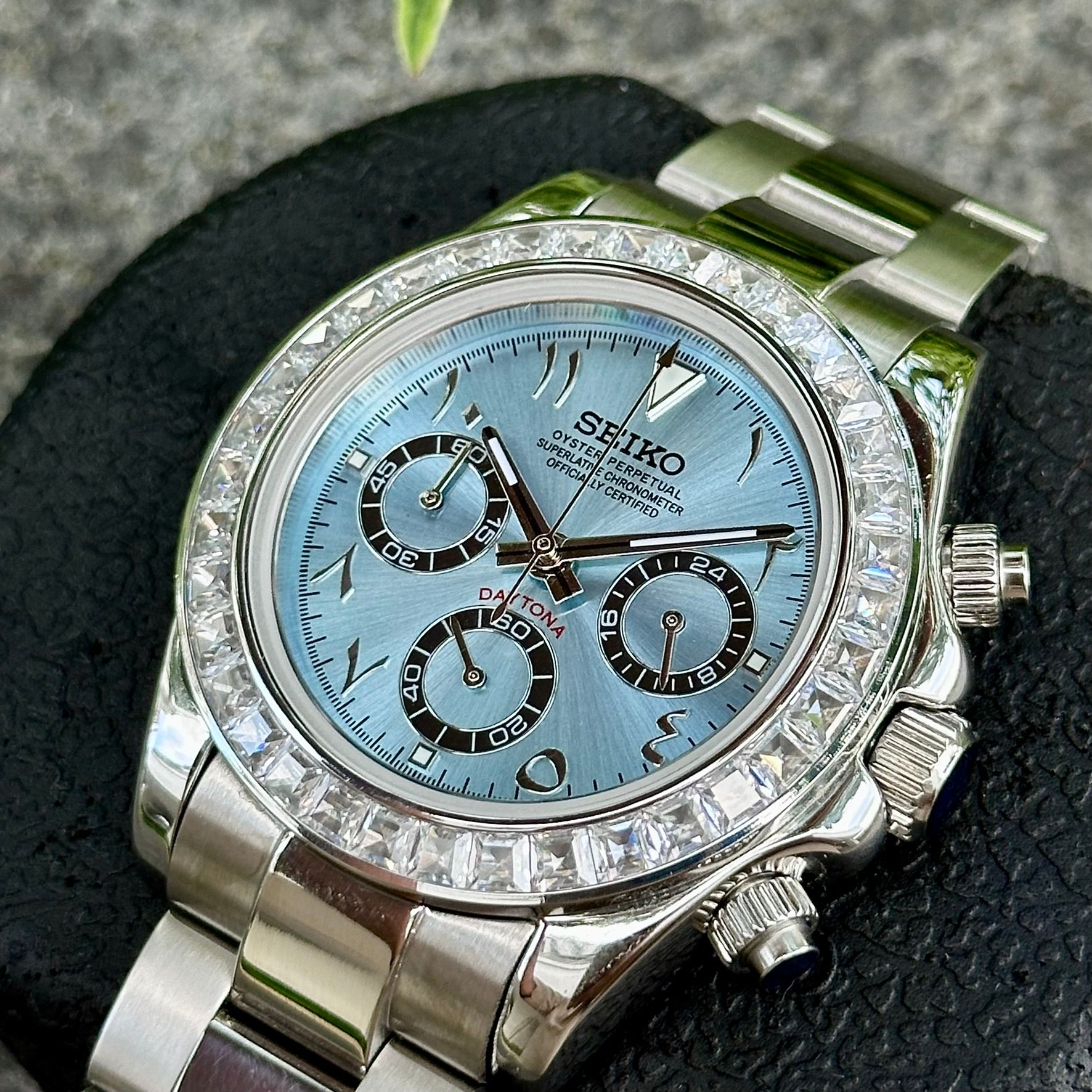 Diamond Arabic Ice Blue Daytona_2