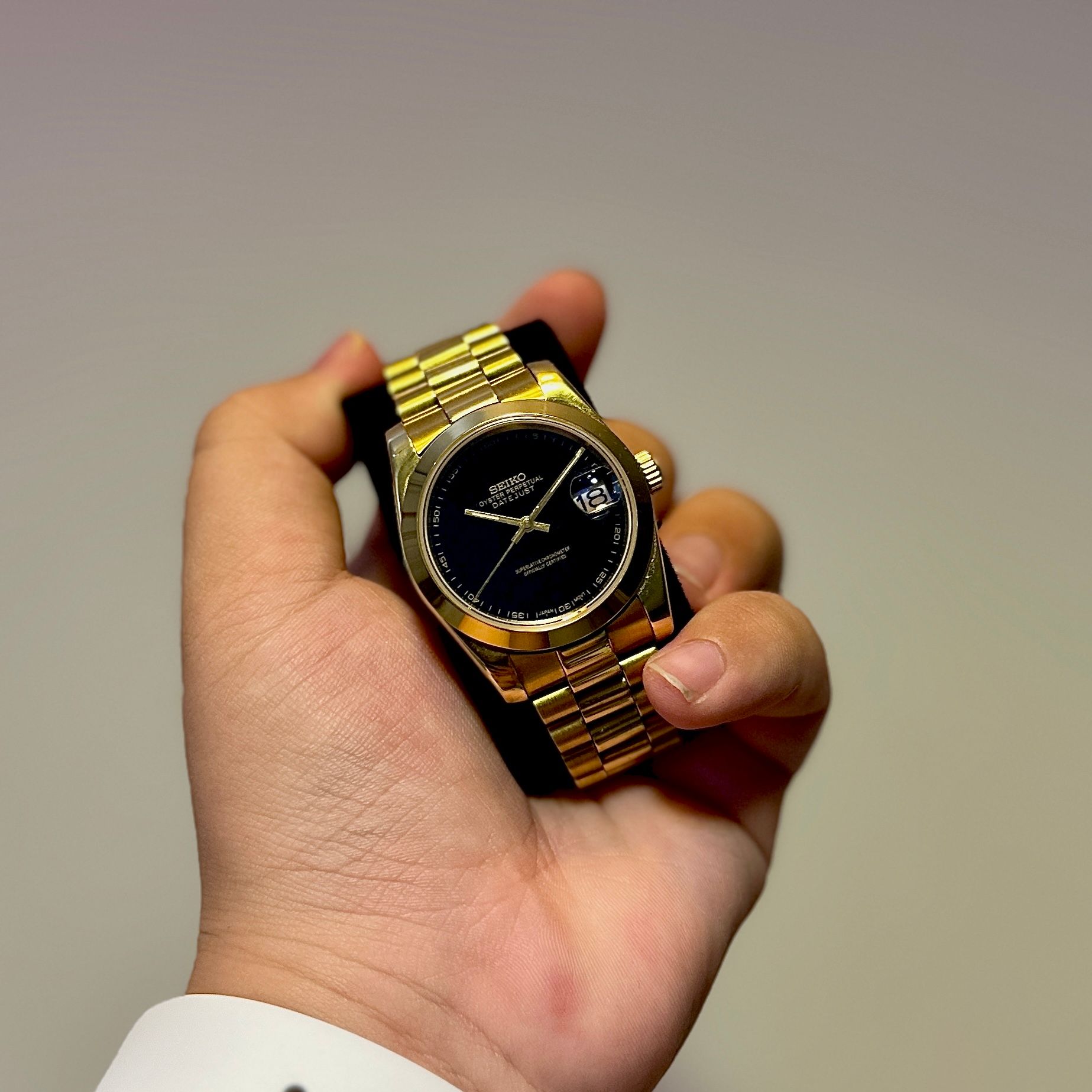 Onyx Dial Gold DateJust_2