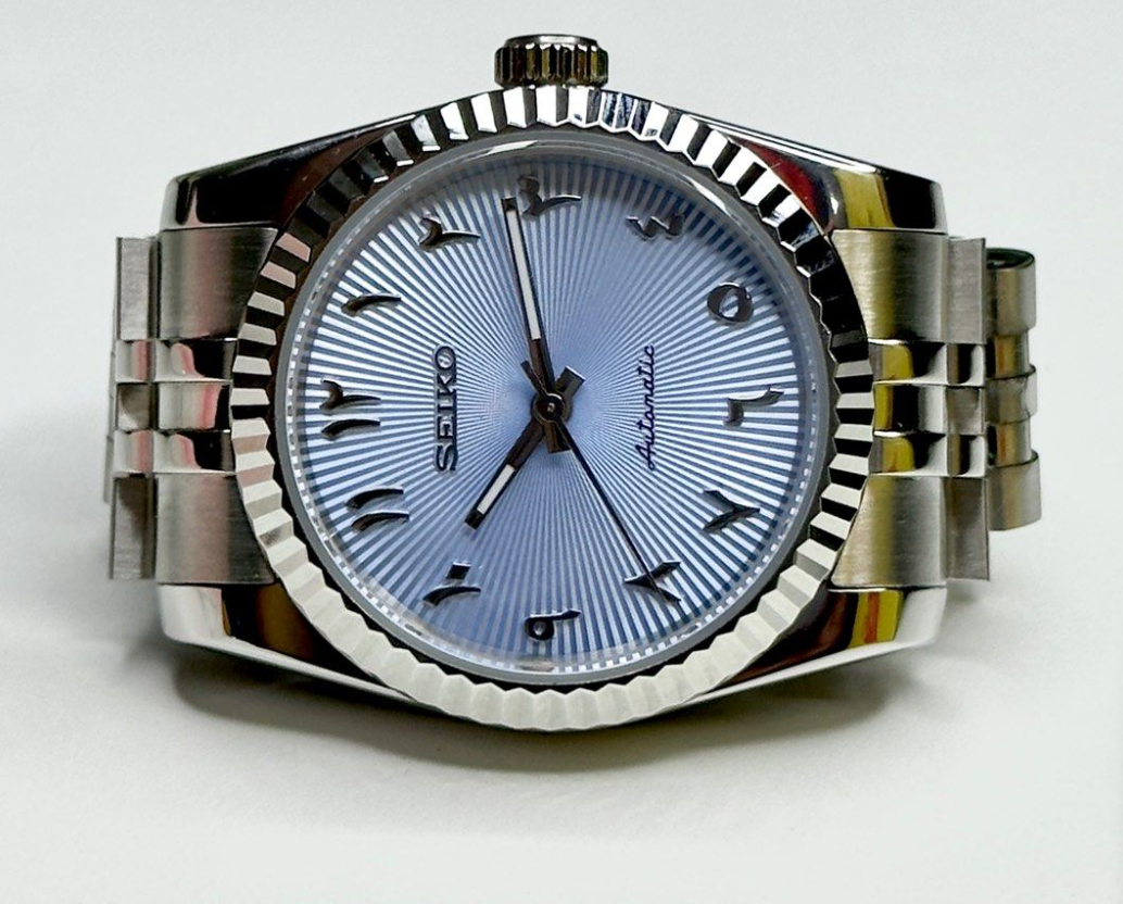 Light Blue Arabic DateJust_2