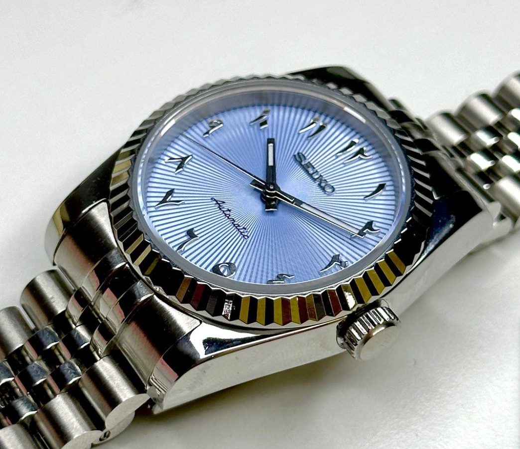 Light Blue Arabic DateJust_4