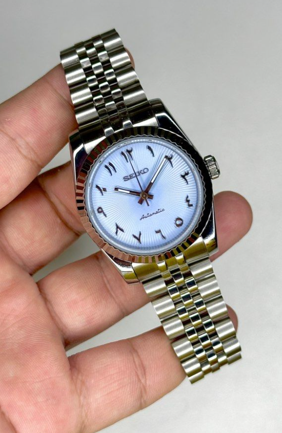 Light Blue Arabic DateJust_3