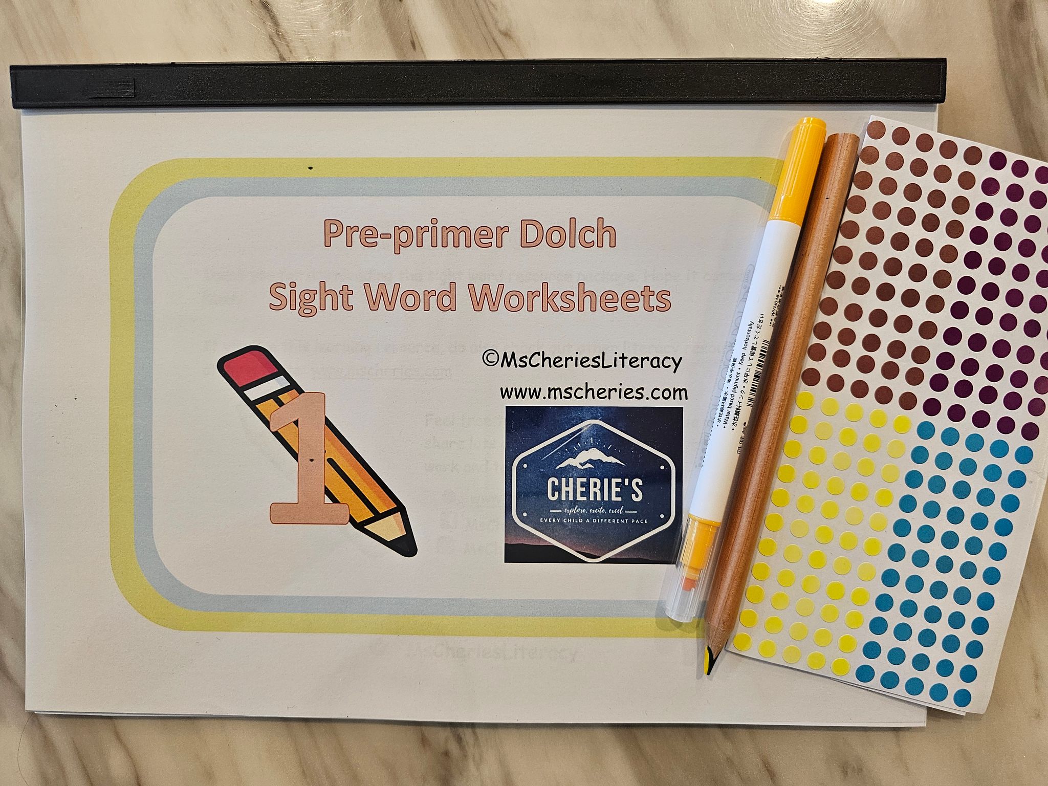 Dolch Read & Spell Activity Book_2