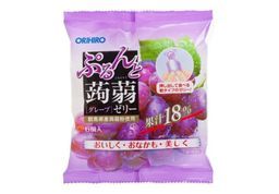 Orihiro 蒟蒻啫喱 (葡萄🍇) 2.88kg 20g*6個*24袋  Orihiro Konjac Jelly (Grape 🍇) 2.88kg 20g*6pcs*24 pouches_0