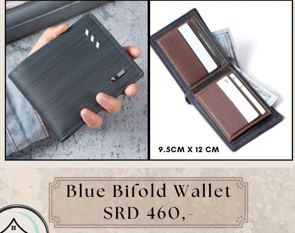 Blue Bifold Wallet_0