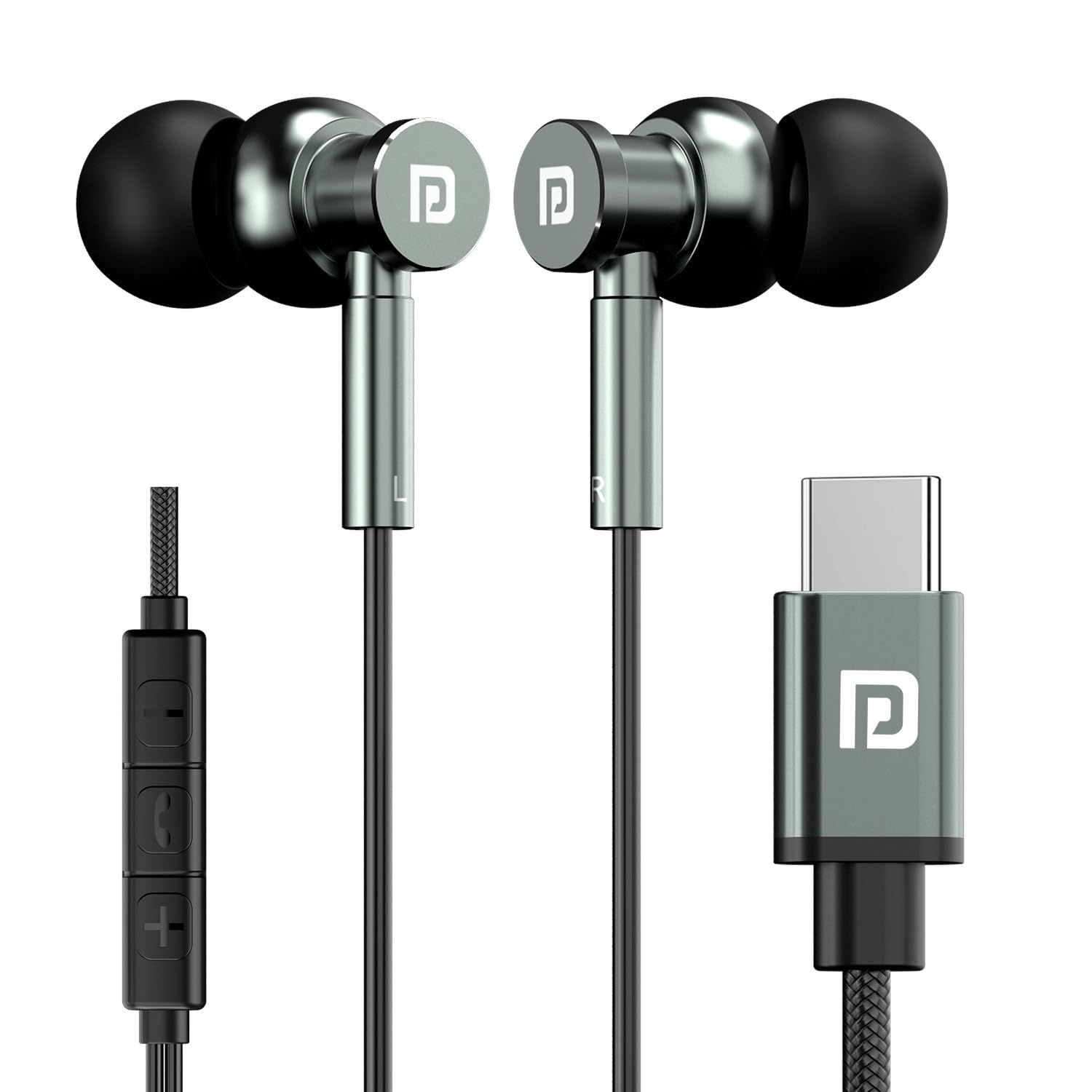 Portronics Conch Tune C Type C Wired Earphones  - Assorted Color_0