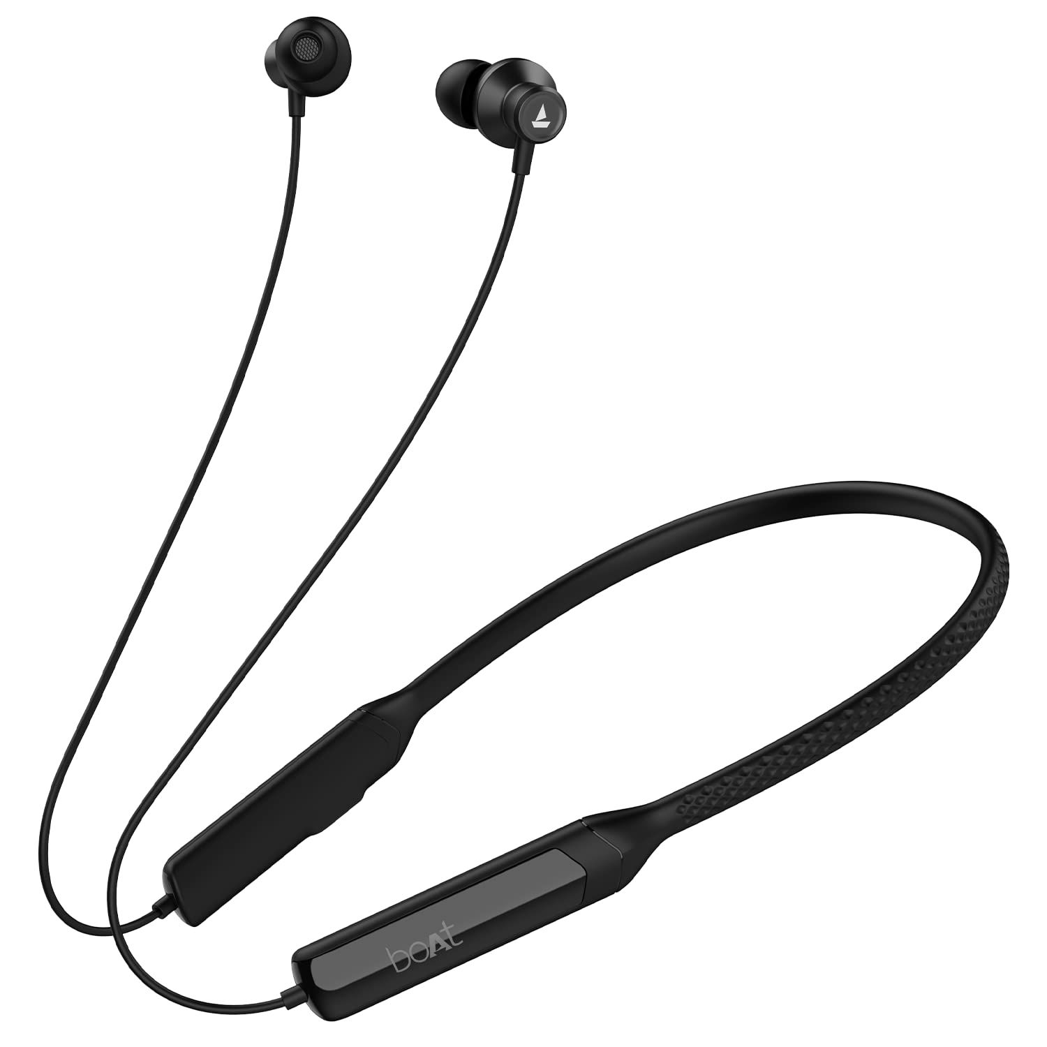 BoAt Rockerz Apex Bluetooth Neckband - (Stellar Black)_0