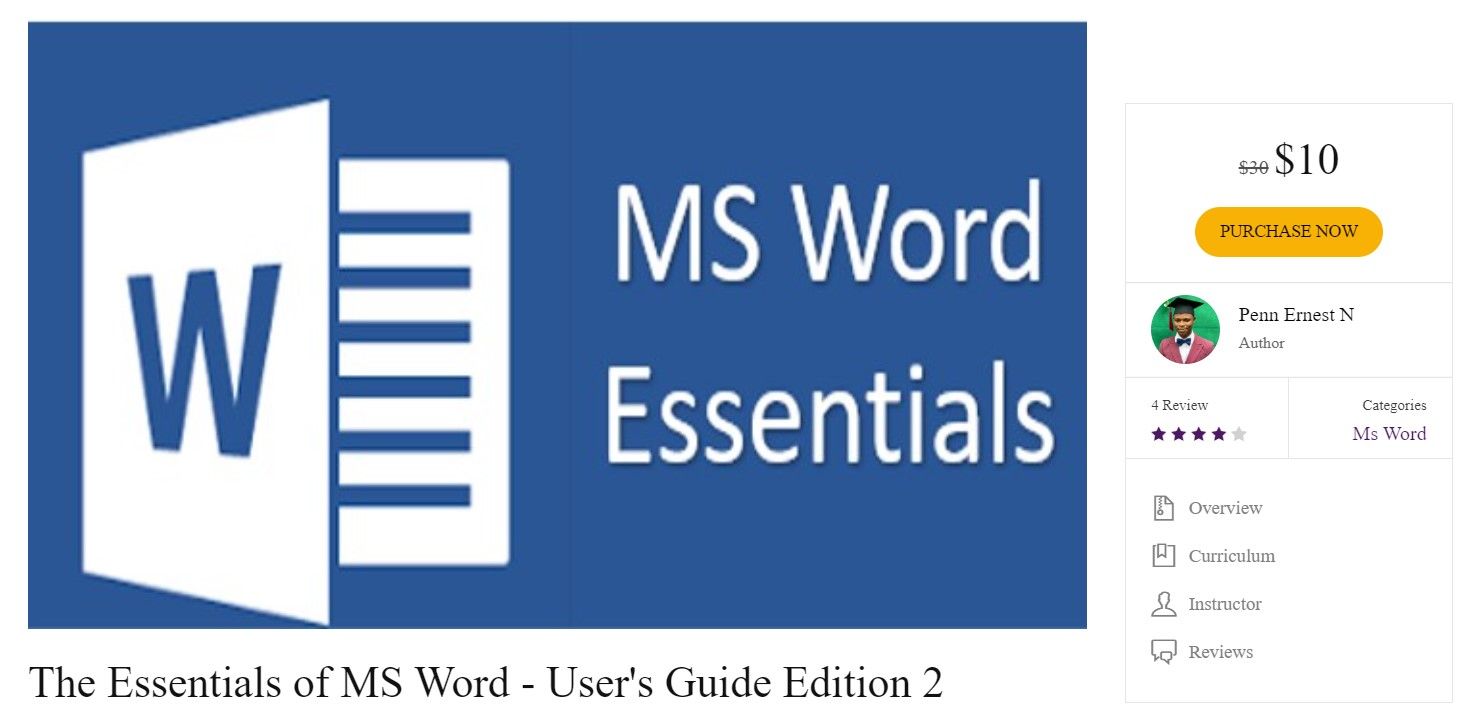 Microsoft Word User Guide _0