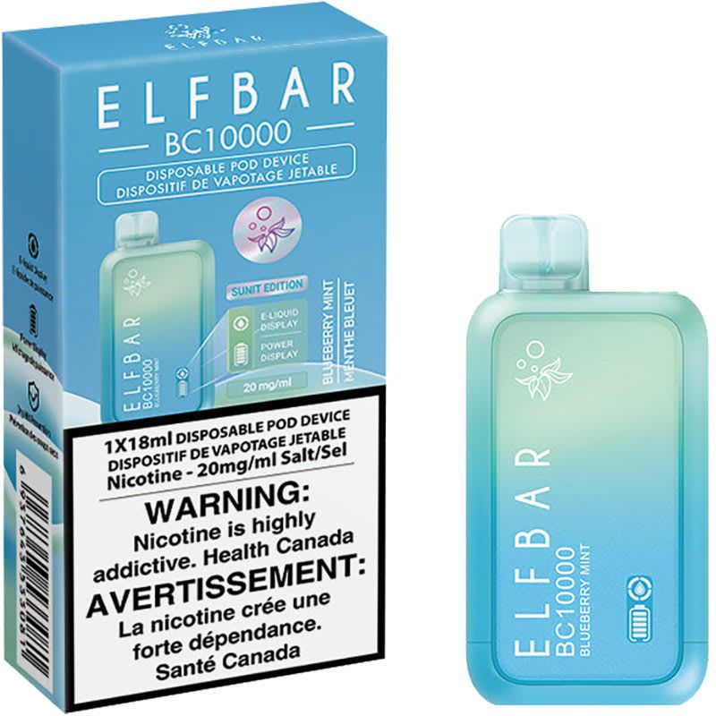 Elfbar Blueberry Mint 10,000_0