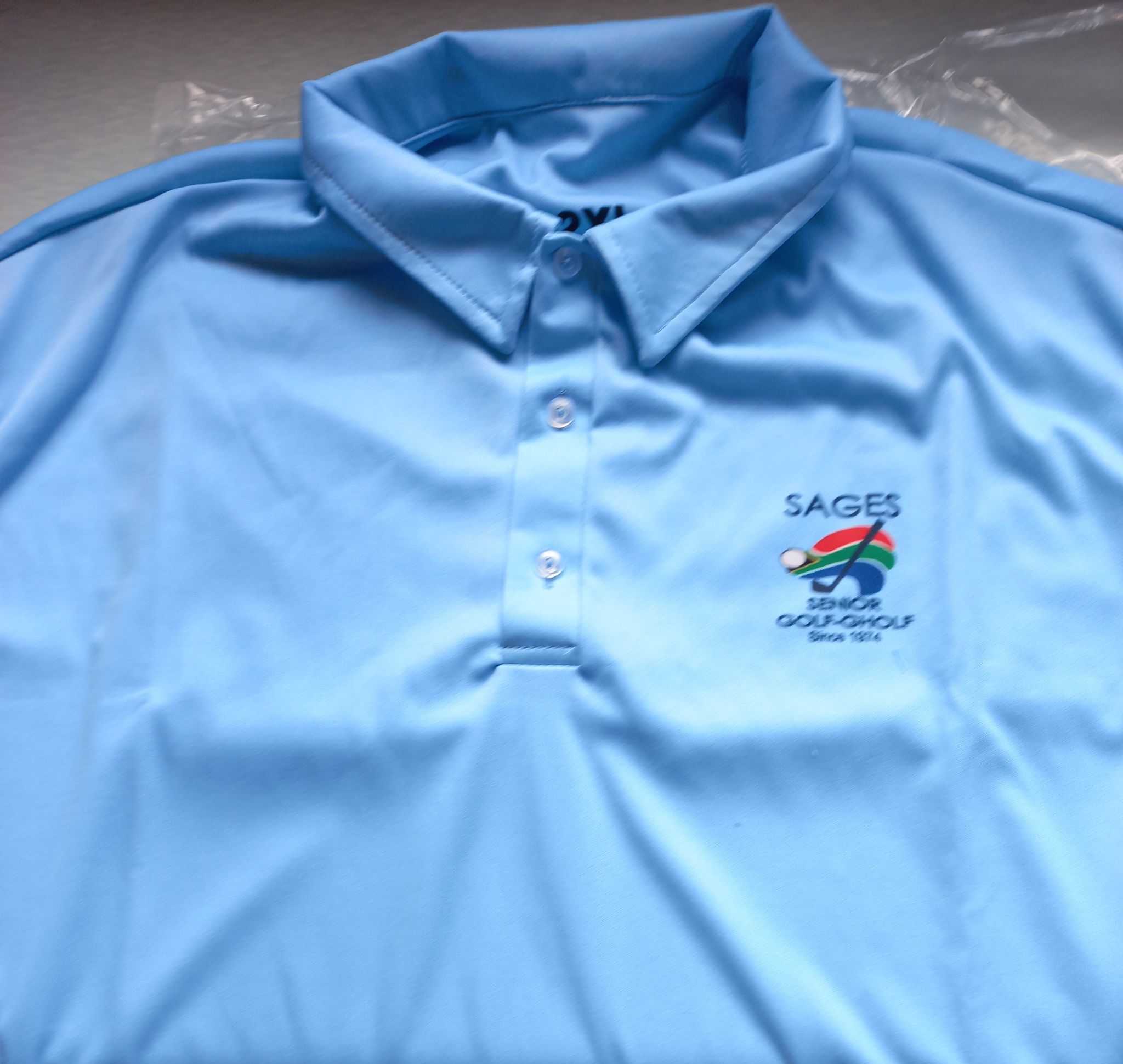 Mens Sky Blue Golf Shirts (Sublimation)_0