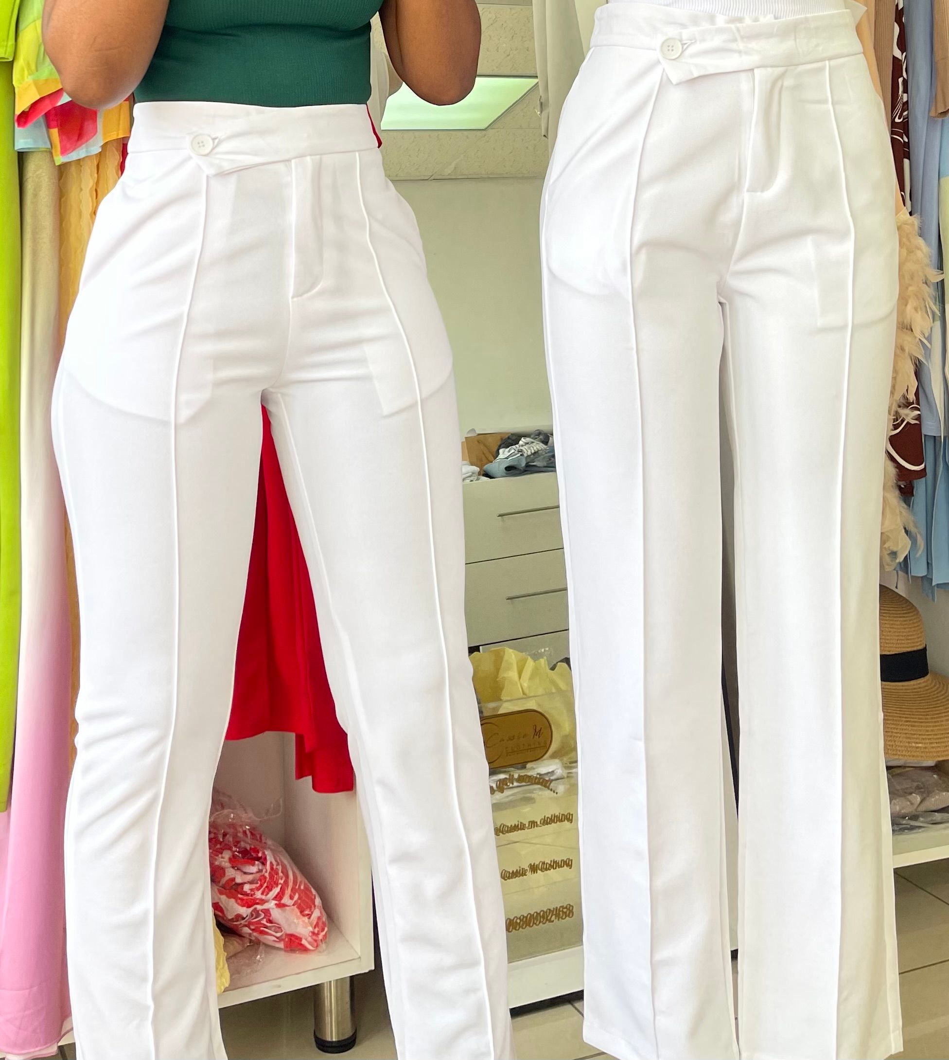 Side button pants _3