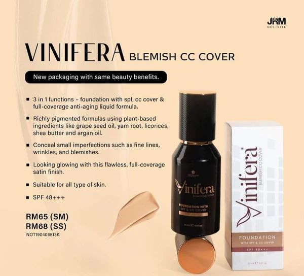 Vinifera Blemish CC Foundation by JRM Bonda Rozita_1