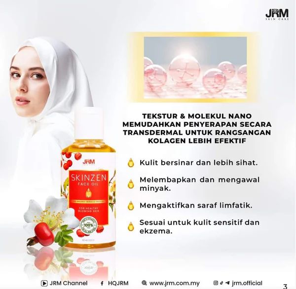 Skinzen Face Oil by JRM Bonda Rozita_1