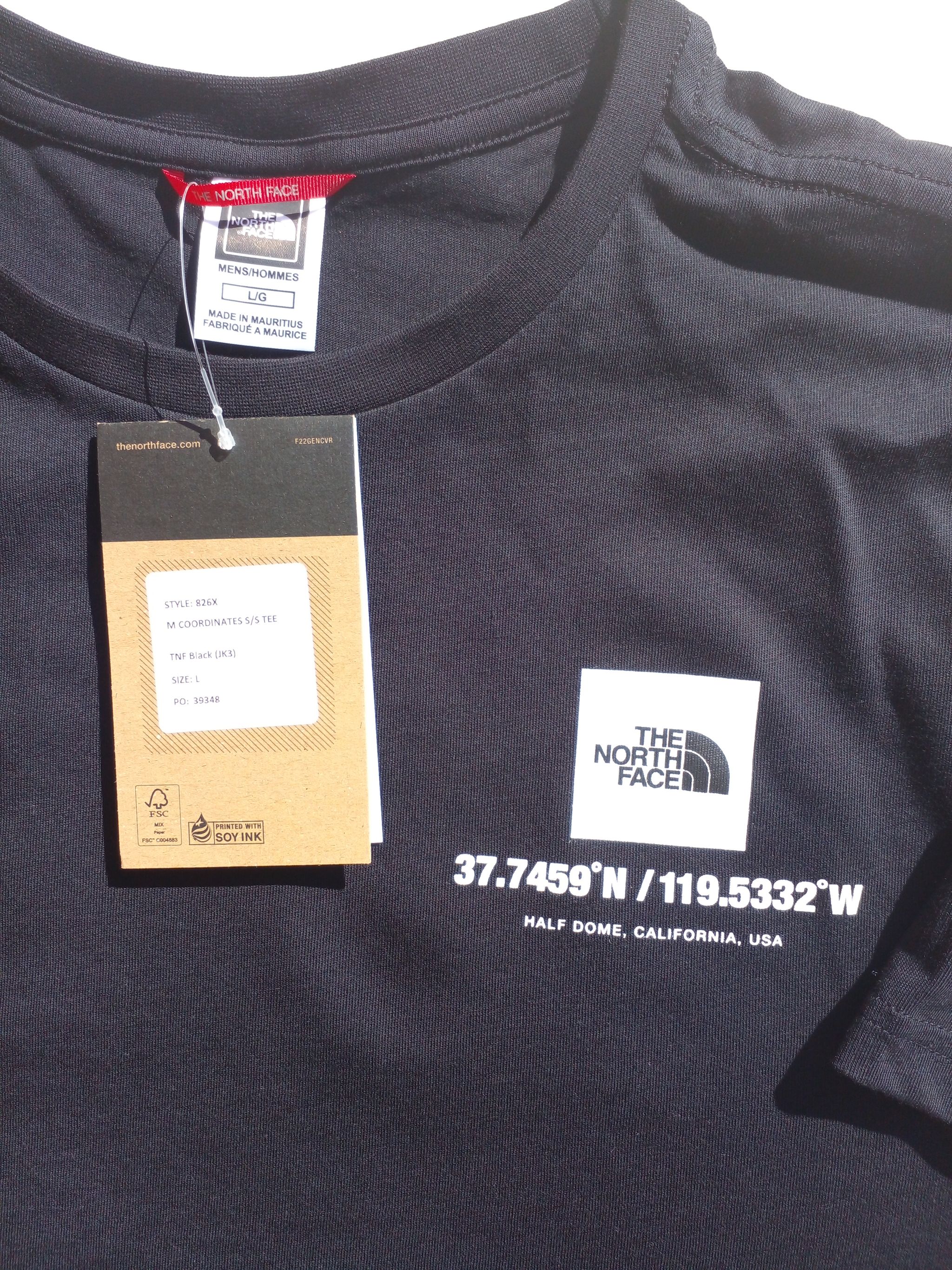 The North Face coordinates tshirt _1