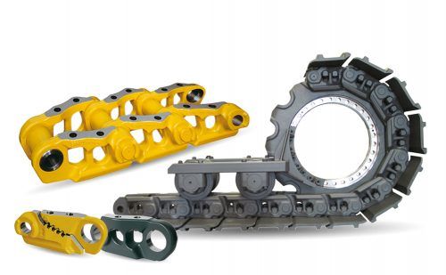 Track chains for bulldozers and excavators_0