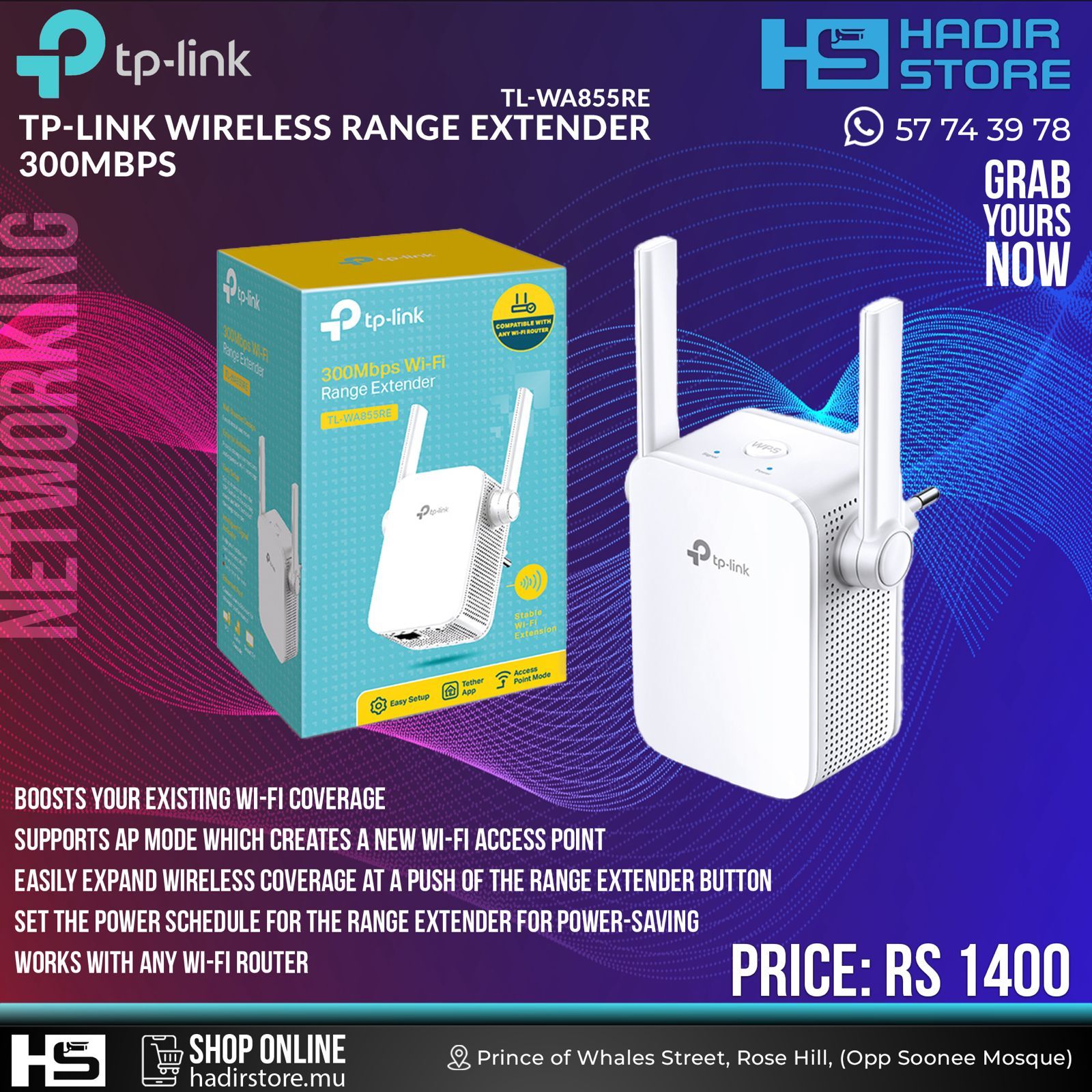 TP-LINK EXTENDER WA855RE _0