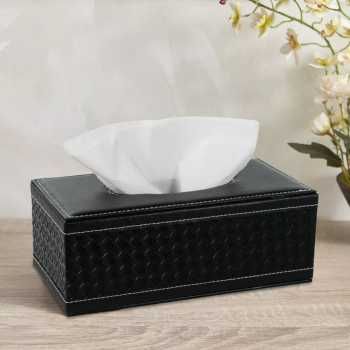 Kotak Tisu Premium Kulit Sintetis Tissue Box_5