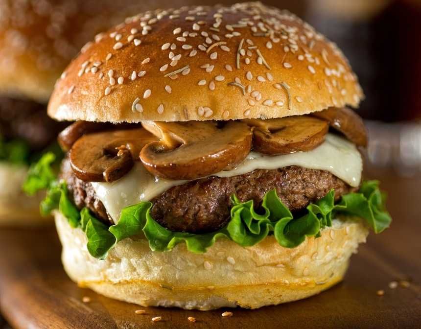 Mushroom burger_0