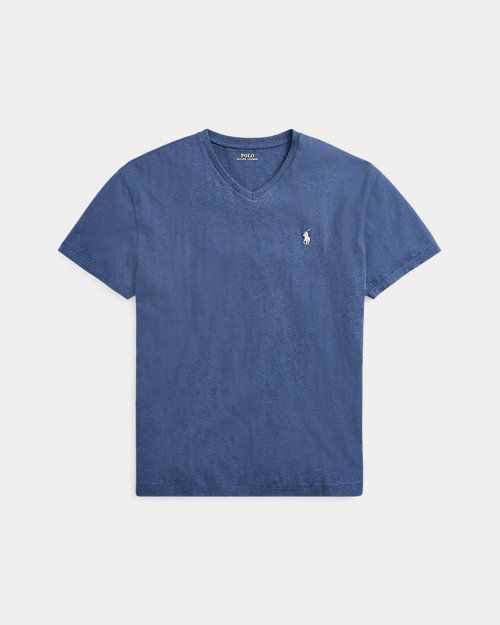 Classic Fit Jersey V-Neck T-Shirt_0